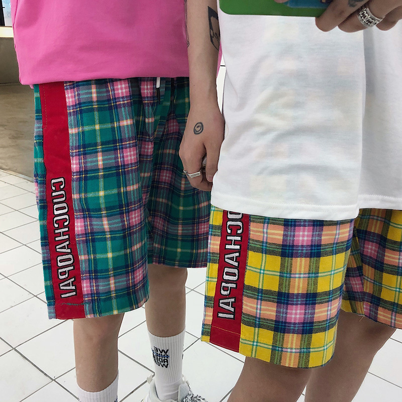 夏款休闲短裤男五分裤时尚韩版情侣裤子2018潮百搭帅气休闲短裤