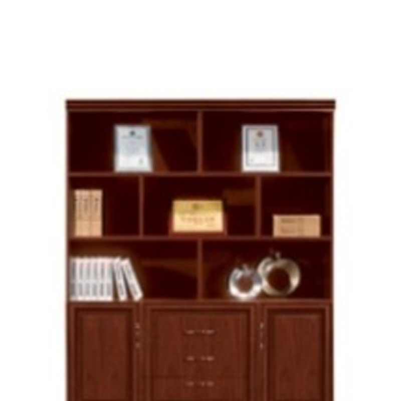 大央文件柜SG-134 1600W*430D*2000H 书架落地置物架客厅家用靠墙收纳柜子储物柜办公室文件柜简易书高清大图