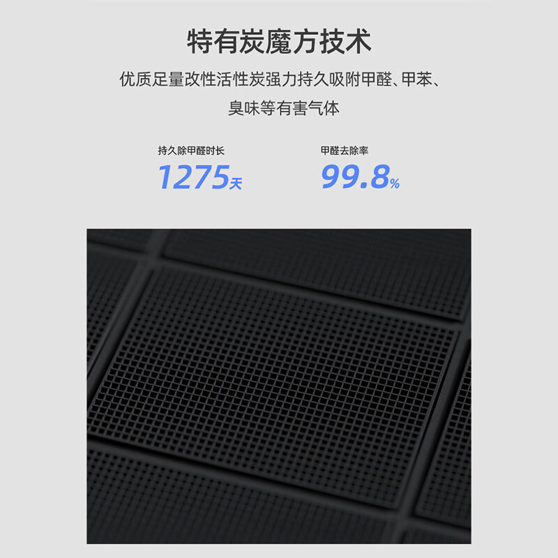 IAM空气净化器KJ800F-M8家用除甲醛数字显示负离子除尘除异味M8pro高清大图