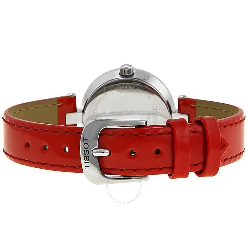 天梭tissot女士手表ttrend系列珍珠母贝表盘钻石女士石英手表tist