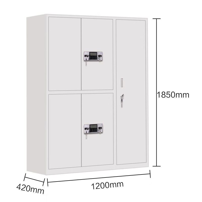 誉卓远 保密柜 五门保密柜电子密码锁高清大图