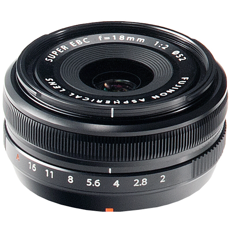 富士(FUJIFILM) XF18mmF2.0 R 标准广角定焦镜头 XF微单镜头 适用于XT30/XT3/XS10