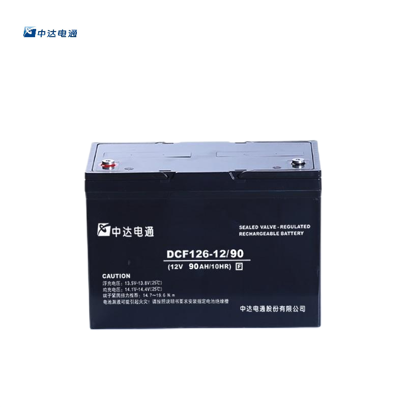 中达电通 蓄电池 DCF126 12/90Ah(只)含配件高清大图