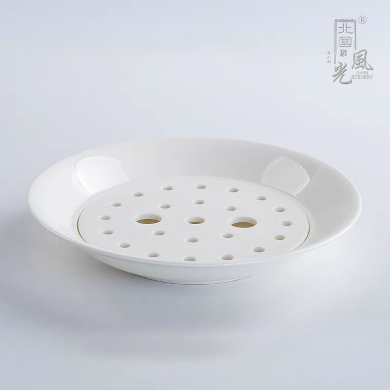 北国风光 骨瓷饺子盘 TS-BC-8英寸 套高清大图