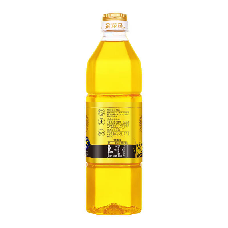 金龙鱼稻米油质地清亮风味浓郁烹饪提味精萃稻米油900ml*3瓶高清大图