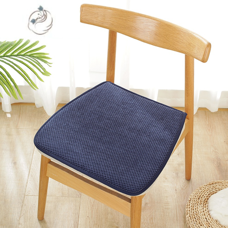 舒适主义坐垫椅垫灯芯绒四季通用办公室椅子垫学生久坐屁股垫加厚垫子