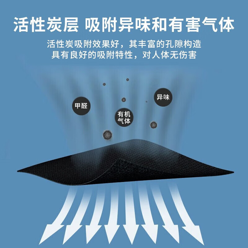 霍尼韦尔H1009101C耳带式活性炭防颗粒物口罩 KN95 双片装 50只/盒5盒