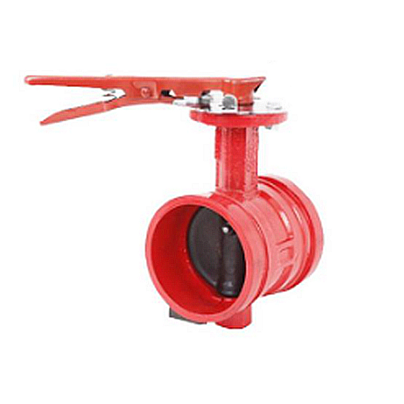 兴酉 沟槽蝶阀 DN50 个高清大图