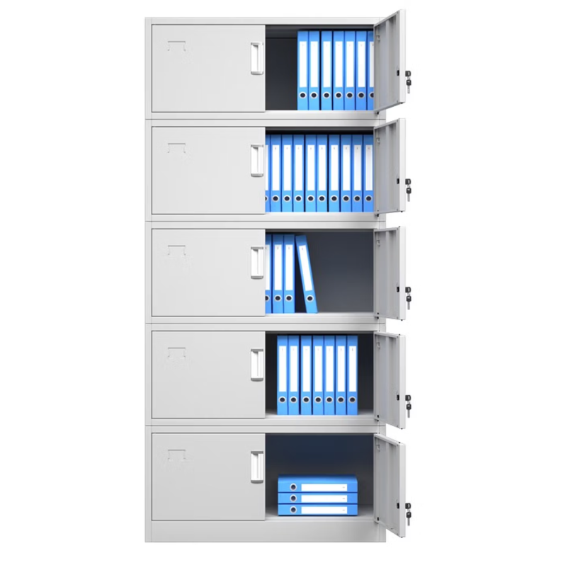 彤悦 TY-WJG232 分体五节柜 铁皮柜 档案柜储物柜钢制 850*390*1800mm板材厚度:0.5mm