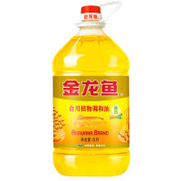 金龙金龙鱼 浓香食用植物调和油5L