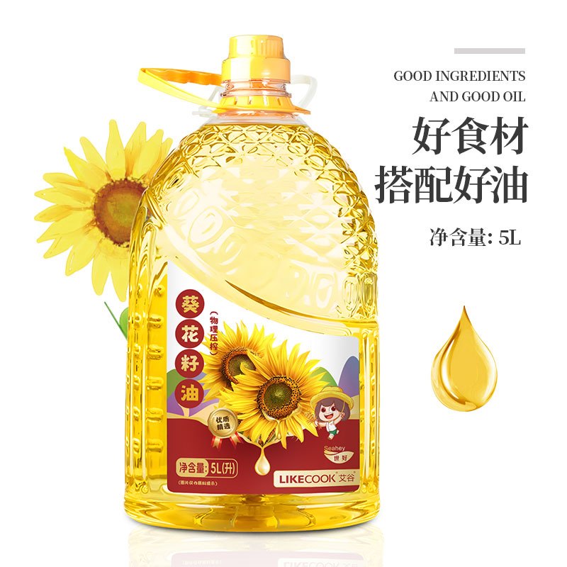 艾谷葵花籽油5L