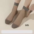 TDUO夏丝袜短款FF112 10双/包 均码 灰色