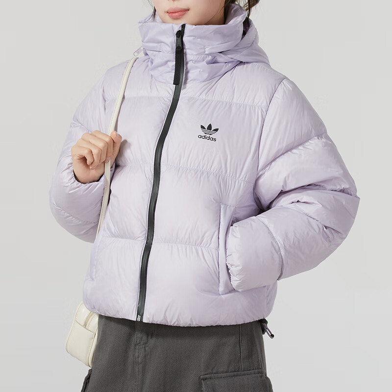 阿迪达斯(adidas)女装新款运动服户外潮流时尚棉羽舒适保暖休闲外套羽绒服IW8369 ZP