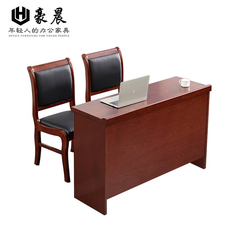 豪晨 条桌(一桌两椅)套高清大图