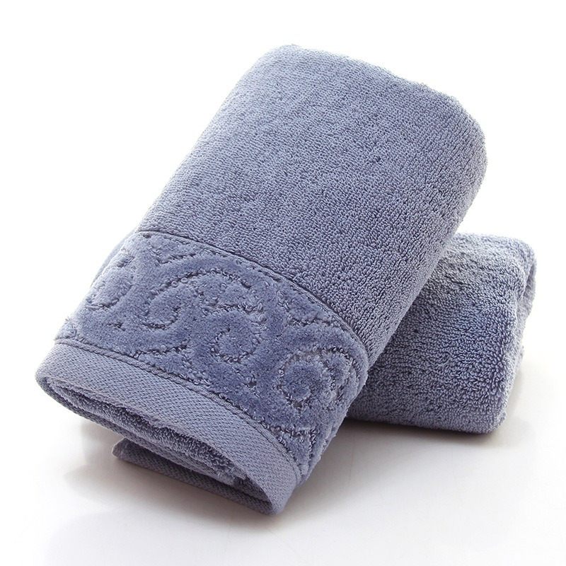 丽佳邦加厚素色纯棉毛巾145克 正品长绒棉纯棉毛巾灰色35*78