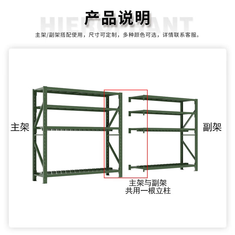 域赢防爆盾牌架铁锨锹镐架军绿色货架物资装备摆放展示架存放收纳货架器材架货架 2米盾牌架重型500kg高清大图