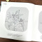 [醉染正版]花卉白描技法与赏析 百花百扇 杨佩璇著 工笔画花卉技法白描底稿勾线稿 中国现代花卉画作绘画教程书籍 初学者临