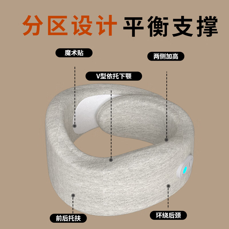 和正颈托按摩器 HZ-U5 颈部按摩器高清大图