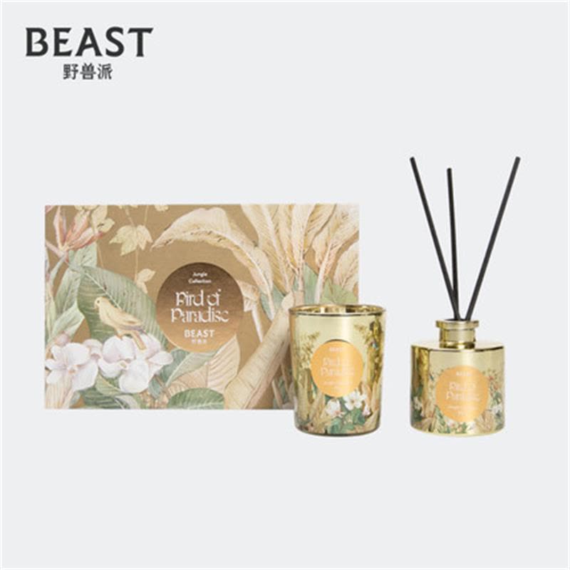 THEBEAST野兽派家居香氛礼盒香薰蜡烛卧室散香器情人节七夕礼物(jungle
