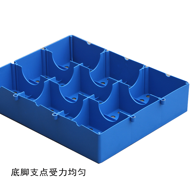 瑾如云海 垫仓板 塑料托盘 圆孔垫板 50*30*10cm高清大图