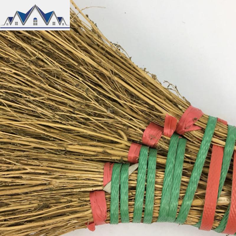 植物铁扫把扫帚学校家用棕扫帚庭院工地手工大扫帚工厂单位 三维工匠高清大图