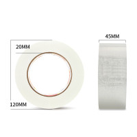 得力30184封箱胶带45mm*150y*45um (6卷/筒) (普透)