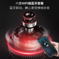 AUX/奥克斯豪华智能按摩椅8211C家用全身全自动太空豪华舱小型多功能电动沙发深V零重力颈椎肩腰揉捏按摩器 咖啡色