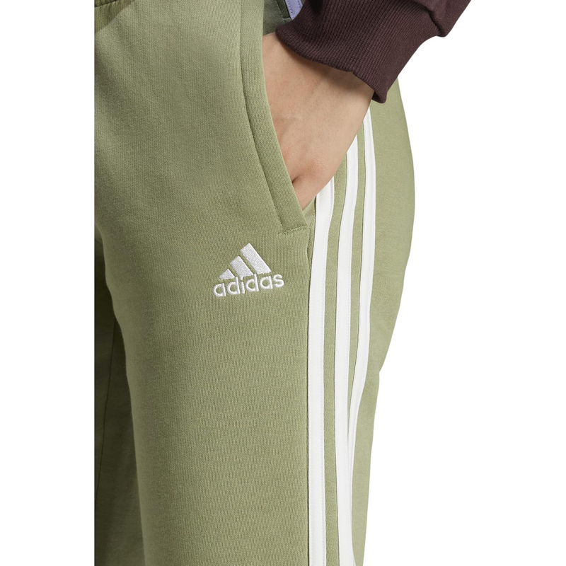 阿迪达斯(adidas)环保棉涤运动束脚休闲裤女款宽松舒适潮牌工装风 taperedleg