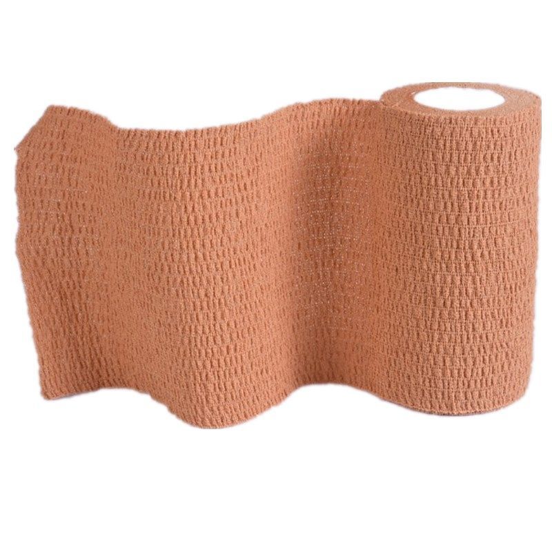 全棉弹性自粘绷带疤痕加压固定胶带护腕膝脚踝足篮球力绷带