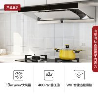 方太欧式 油烟机 抽吸油烟机燃气灶具烟灶套餐顶吸式家用厨房脱排4.5kw灶EMD17T.S+TH2B