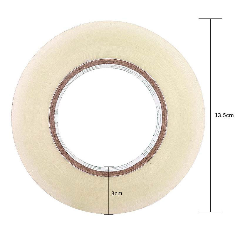 得力(deli) 封箱胶带/透明胶带 30208 48mm*200y*50um 182.8m/卷 6卷/筒(1筒装)高清大图