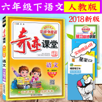 2018新版 小学六年级下册语文奇迹课堂人教版 配套奇迹课堂六年级下册语文新世纪英才字词句段篇小学彩色同步辅导资料书