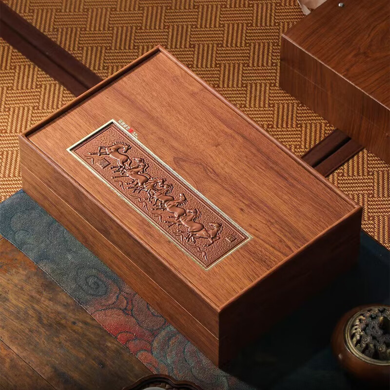 舒淡 马到成功 福鼎白茶鲜芽叶 茶饼礼盒装 350g(单位:盒)