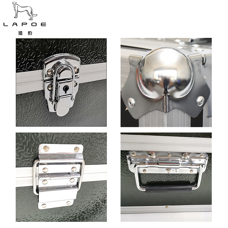 猎豹铝合金箱仪器箱设备箱收纳箱工具箱可定制 1020*1000*200mm个高清大图