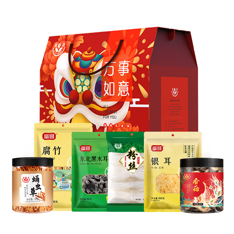 富昌(FUCHANG)菌菇 伴手礼盒830g