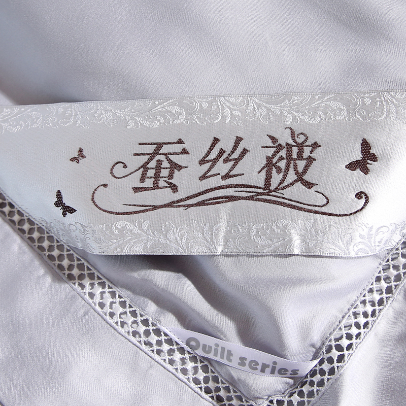 悠梦嘉居 YB-1331 莫代尔纯桑蚕丝被-活套型 莫代尔纤维面料100%桑蚕被双宫茧2500克 200*230CM高清大图