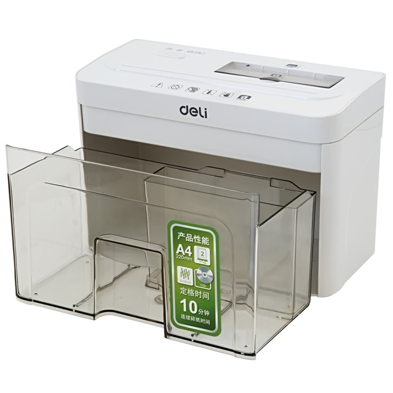 得力(deli) LH 得力 9932多功能电动桌面型碎纸机 A4纸碎纸机