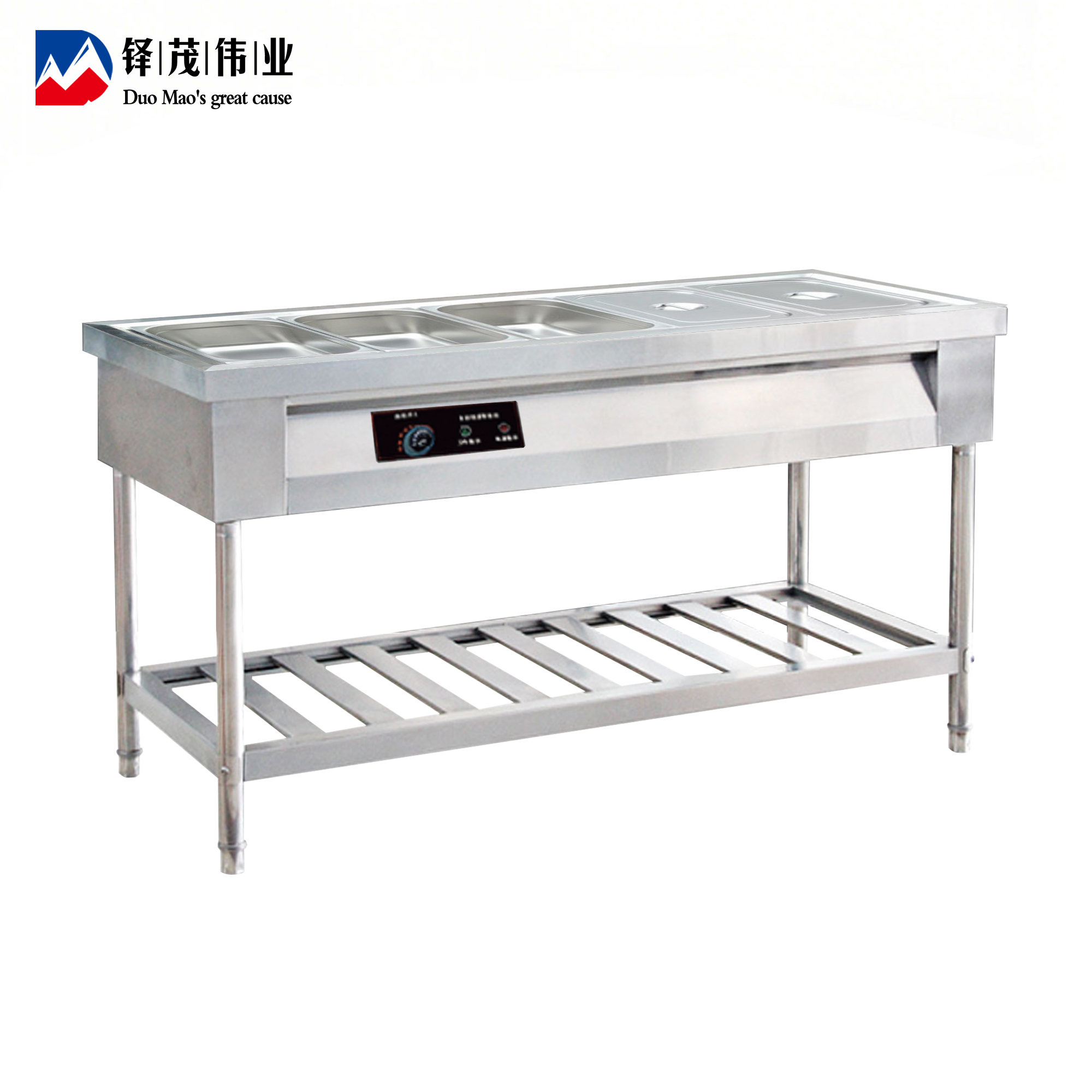 铎茂伟业 五格保温售饭台 1800*700*800mm 台高清大图