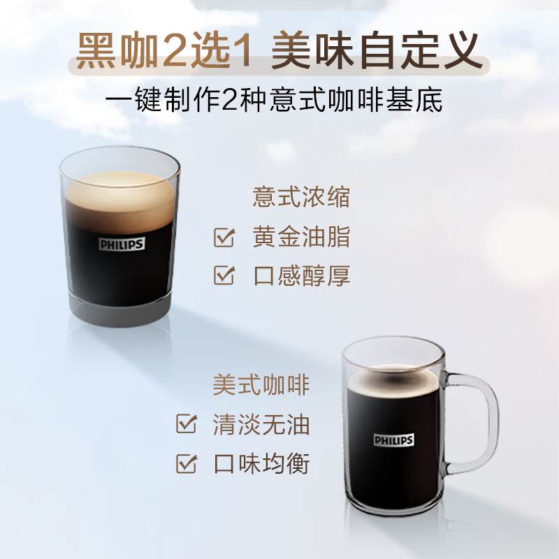 飞利浦(PHILIPS)Series 2200 全自动浓缩咖啡机 EP2124/62高清大图