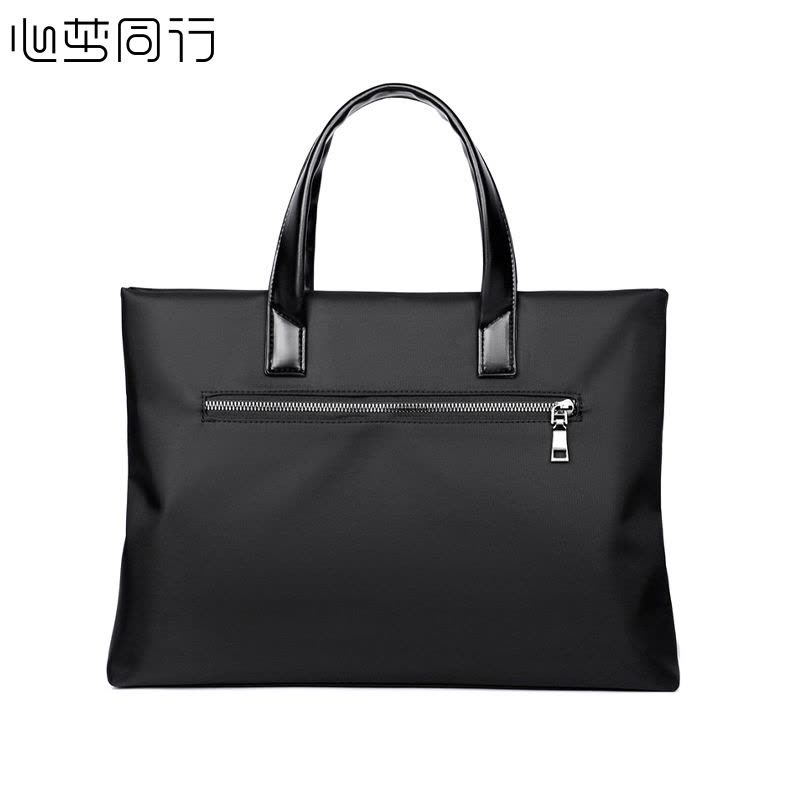 心梦同行手提包 商务公文包文件收纳包 笔记本电脑包防泼水通勤包 0462/个图片