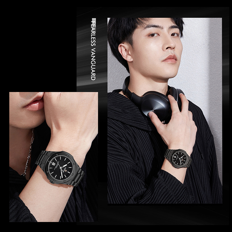 依波表(EBOHR) 男士机械表36590216高清大图