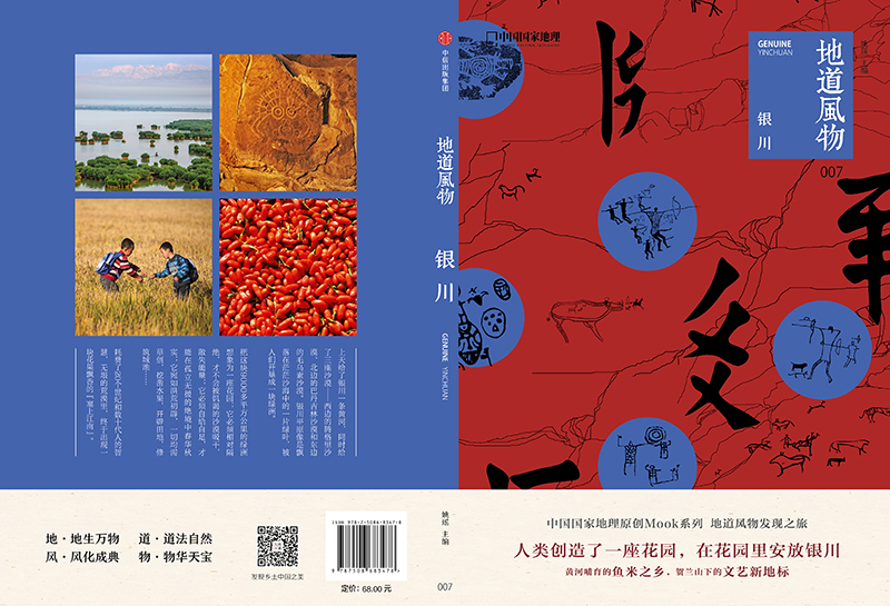 地道风物·银川 [正版]地道风物·银川 地道风物系列 中国国家地理出品人文历史旅游发现之旅图书 贺兰山 水洞沟考古 西夏高清大图