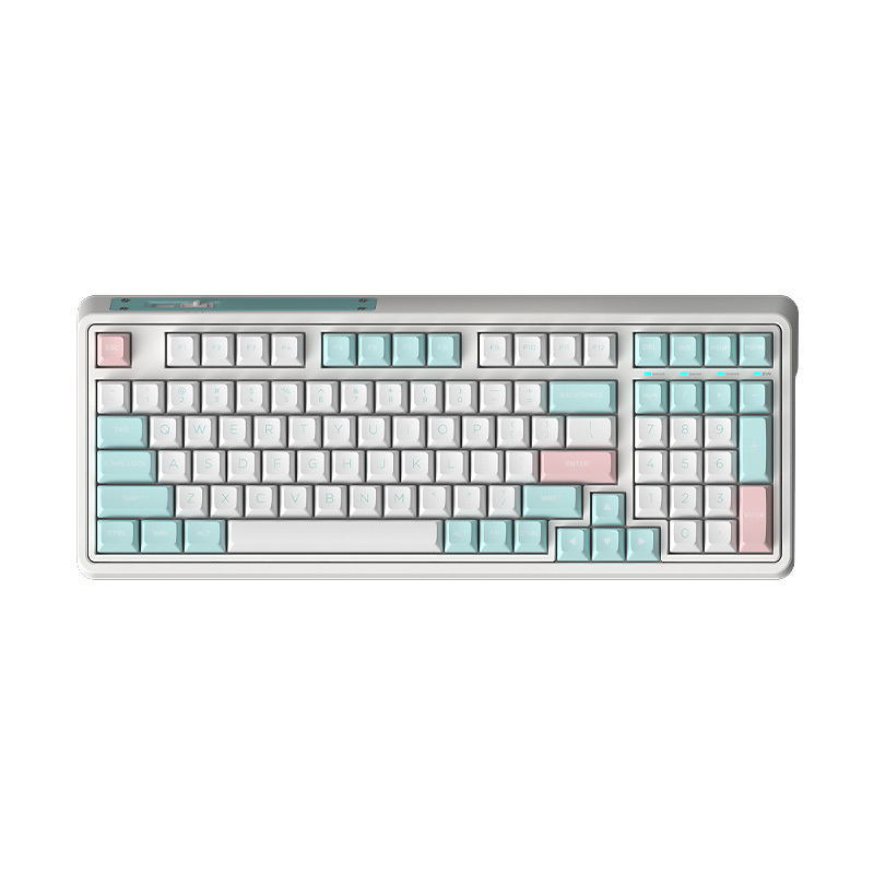 腹灵 FL·ESPORTS CMK98 棉花糖-BOX红轴V2 98键全键 热插拔RGB 游戏电竞机械键盘笔记本电脑办公