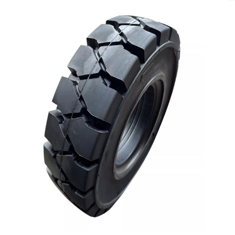 悉金 叉车维修实心轮胎 8.25-15 条高清大图