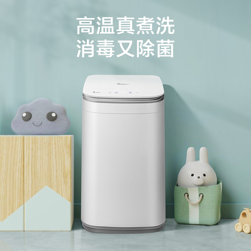 小天鹅(LittleSwan)波轮洗衣机全自动3KG迷你洗衣机婴儿内衣洗衣机健康除螨洗高温加热[-]