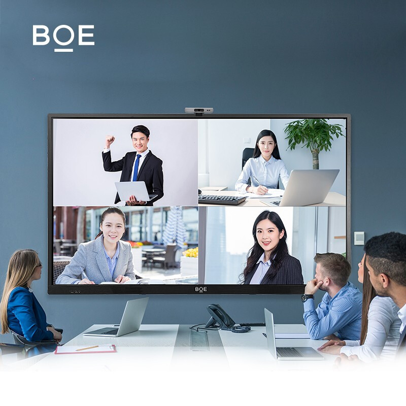 boe画屏 75英寸 视频会议平板 一体机套装(i7处理器 8 256g ssd核显