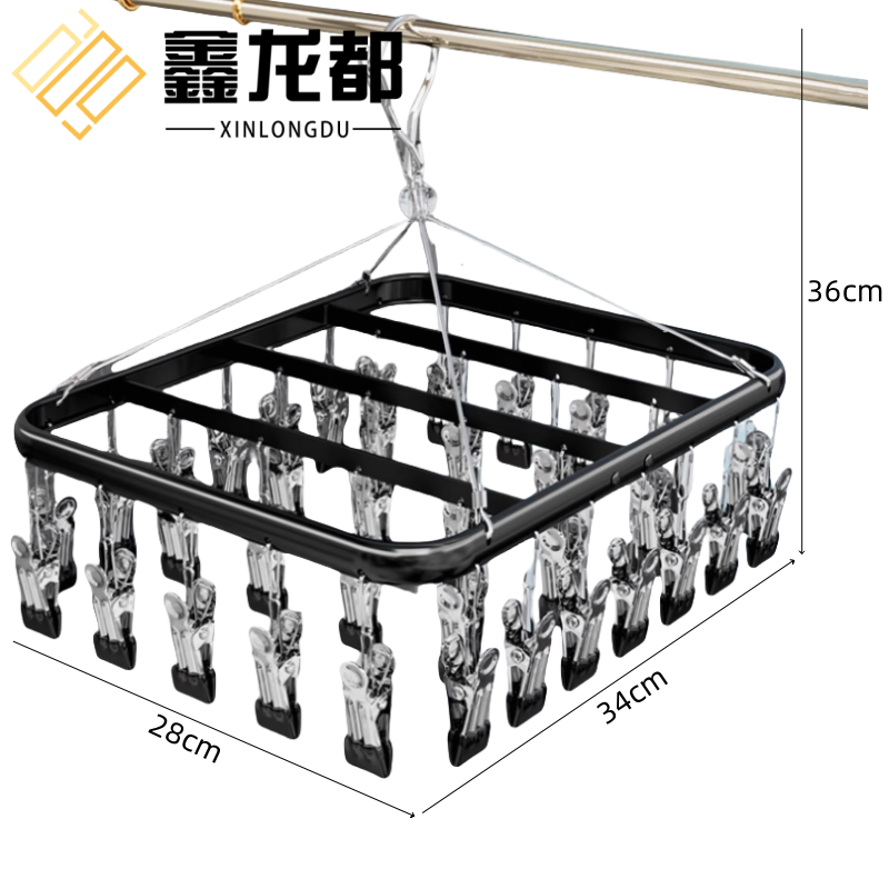 鑫龙都袜架36夹个高清大图