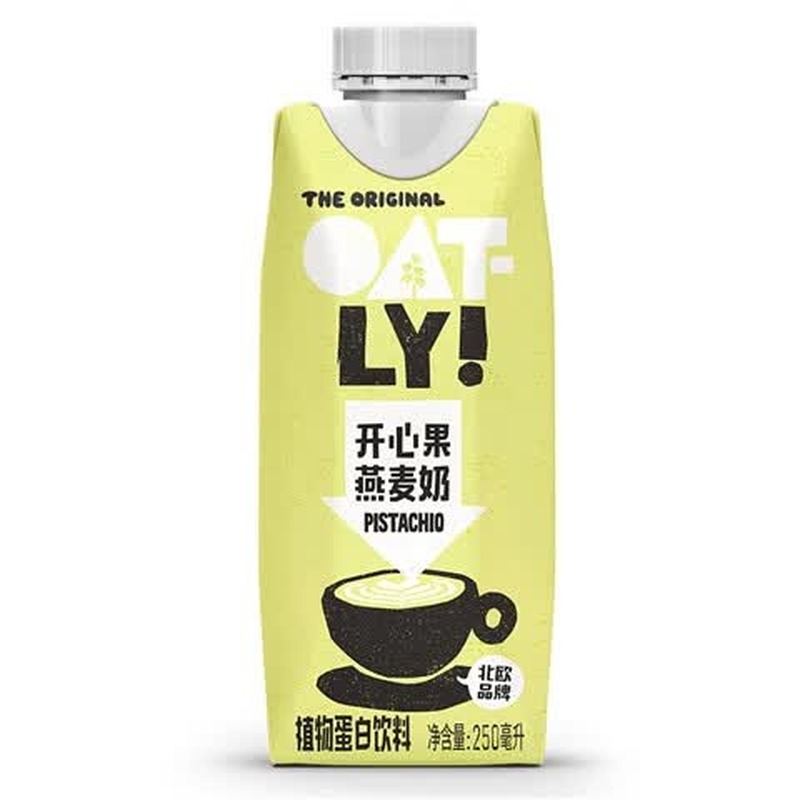 OATLY开心果燕麦奶250ml*18高清大图