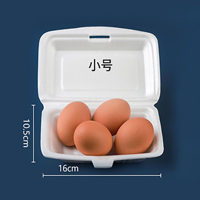 一次性泡沫快餐盒米饭塑料打包外卖生蚝烧烤肉蒸饺食堂餐厅炒肠粉