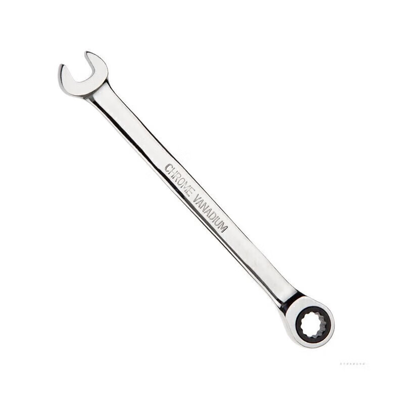 钢盾(SHEFFIELD) S018630 公制精抛光棘开两用长快扳30mm[家用]高清大图